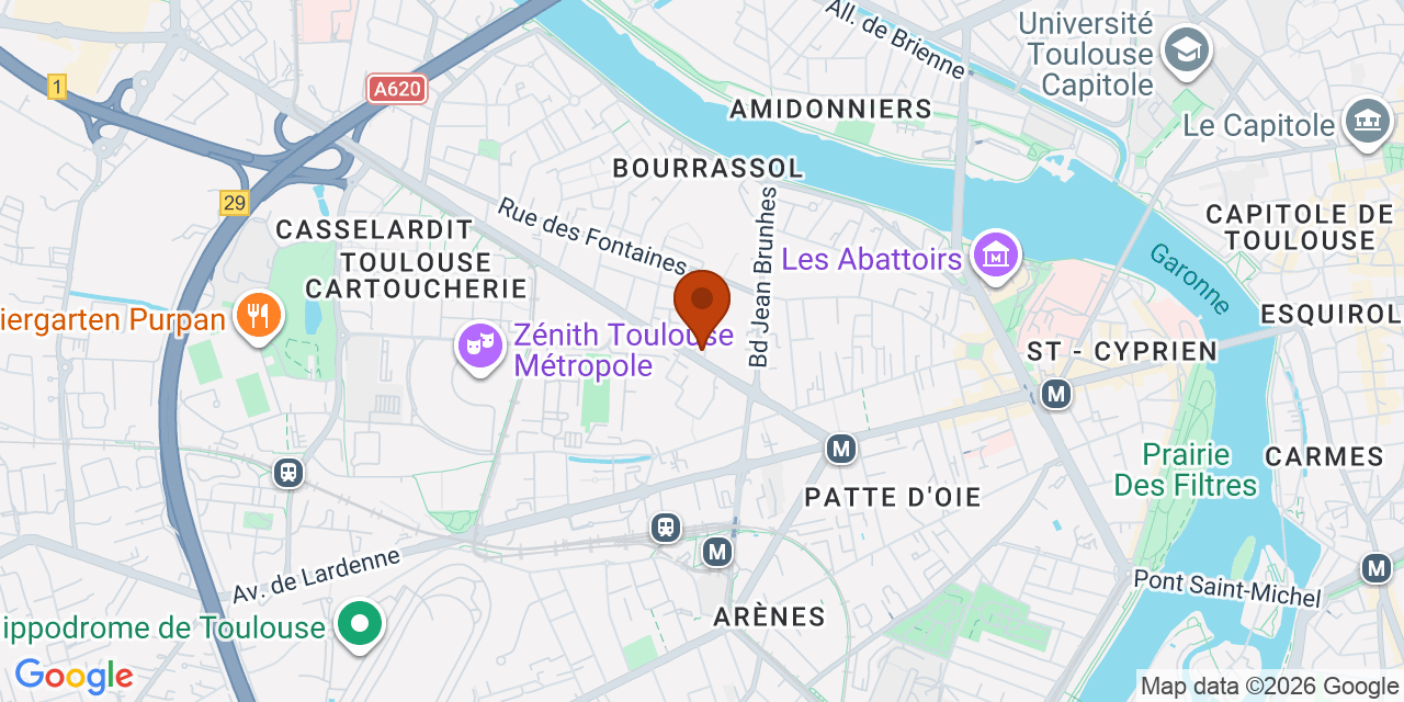 Carte autour de La Rencontre