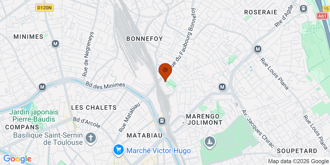 Carte autour de Centre culturel Bonnefoy