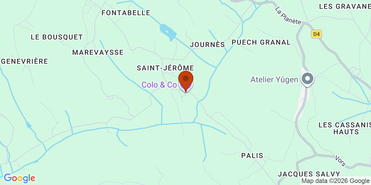 Carte autour de Colo & Co